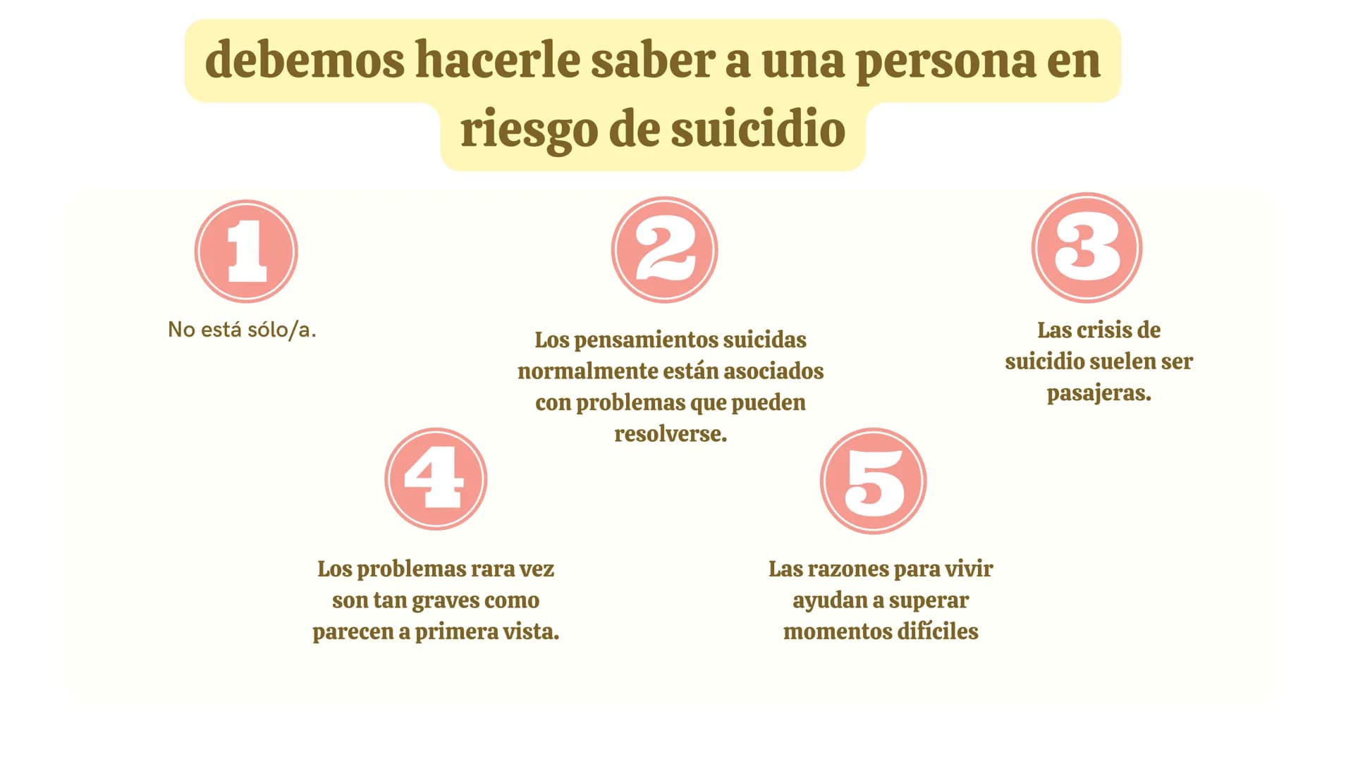 Que el
suicidio no
sea una
opción ¿Qué es el suicidio?
El suicidio ocurre cuando las personas se
hacen daño a sí mismas con el propósito
de 