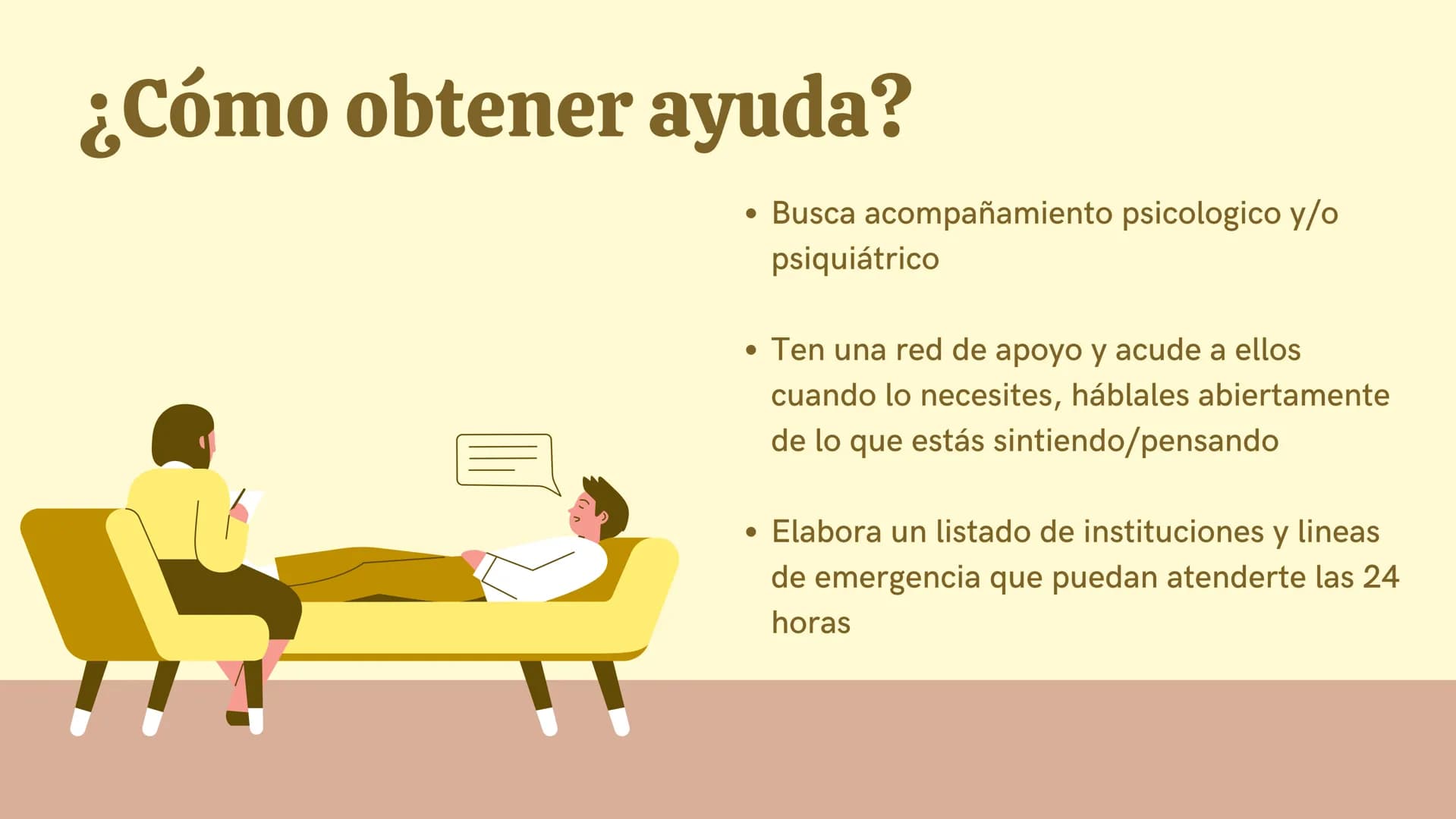 Que el
suicidio no
sea una
opción ¿Qué es el suicidio?
El suicidio ocurre cuando las personas se
hacen daño a sí mismas con el propósito
de 