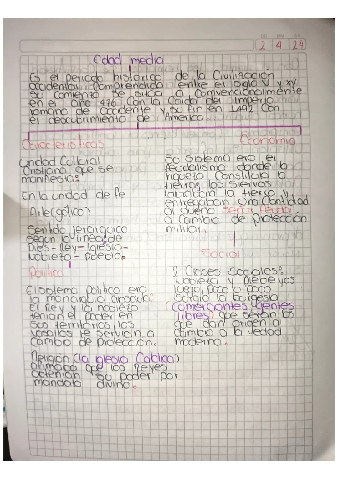 La edad media 