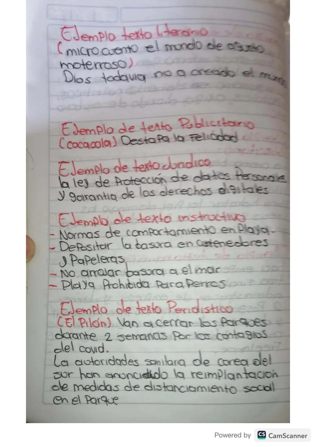 Texto
Tipo de texto
Narrativo: Relata historia, eventos, cuentos,
mitos y hechos concretos reales o Fictició
Descritivo: La Finaalidad
es la