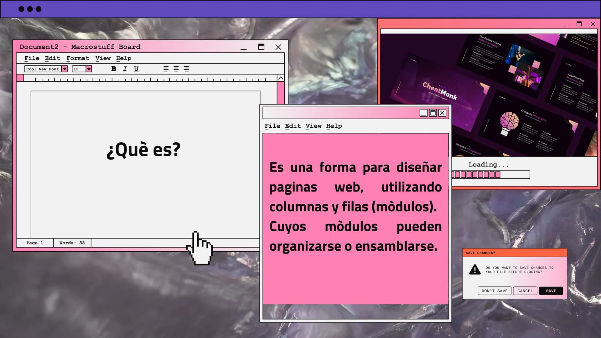 100%
K1
➤ K
LAYERS
NORMAL
OPACITY 100%
LOCK:
☑ FILL 100%
T
LAYER 1 COPY
TEXT
LAYER 1
SMART OBJECT
← →
ÁLVARO DÍAZ
=
T
Paginas Web
Modulares 
