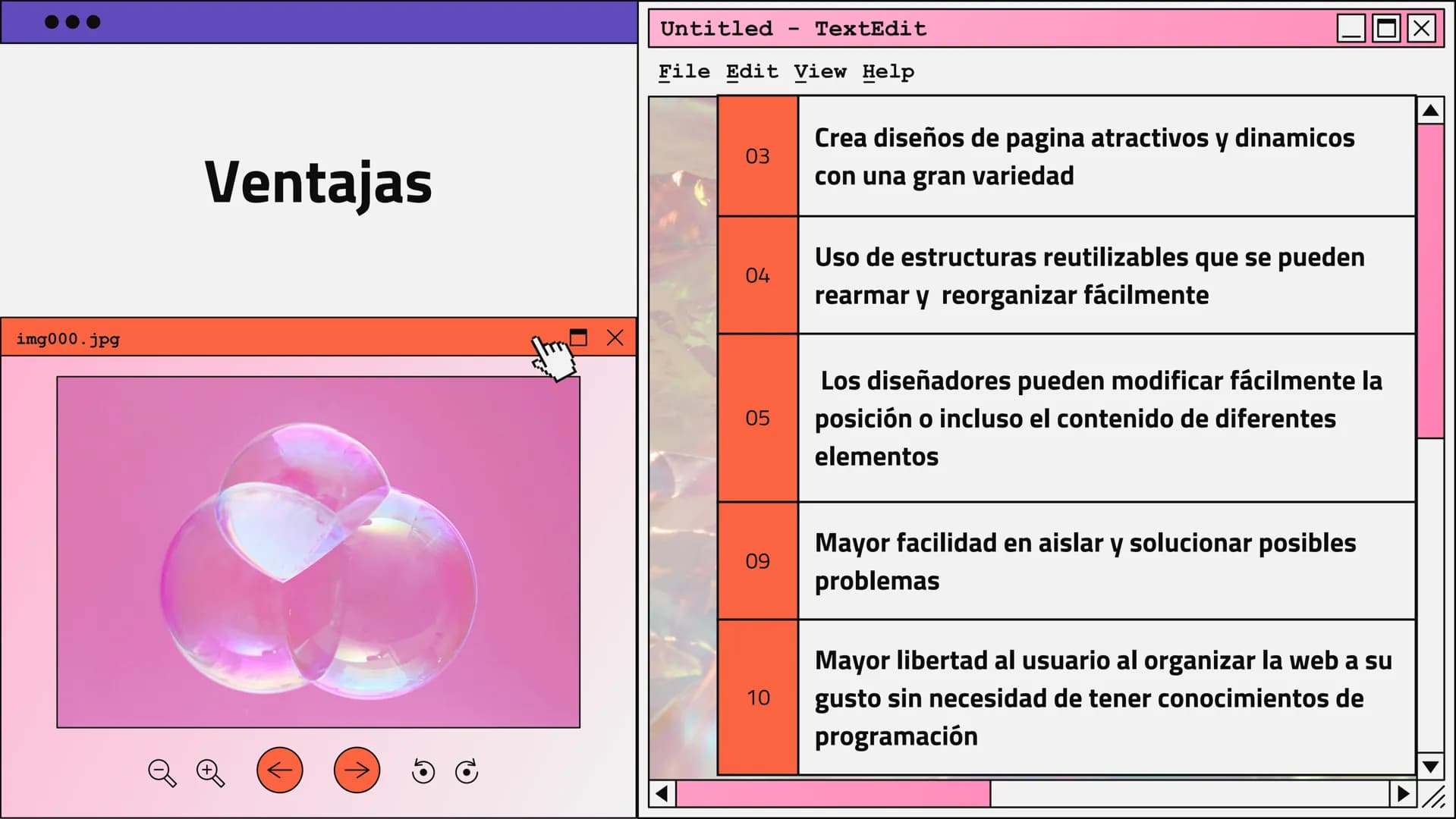 Páginas modulares 