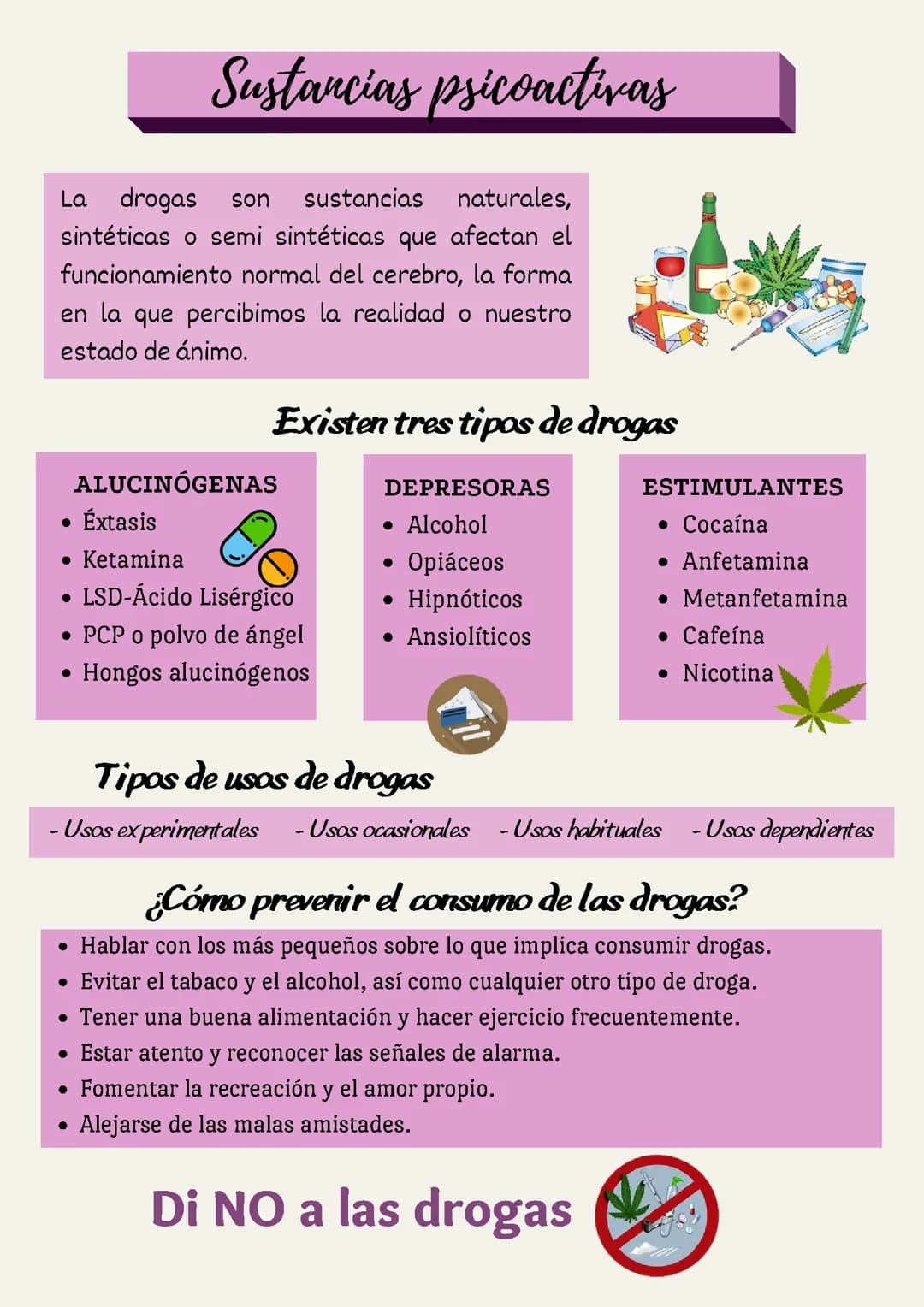 Sustancias psicoactivas