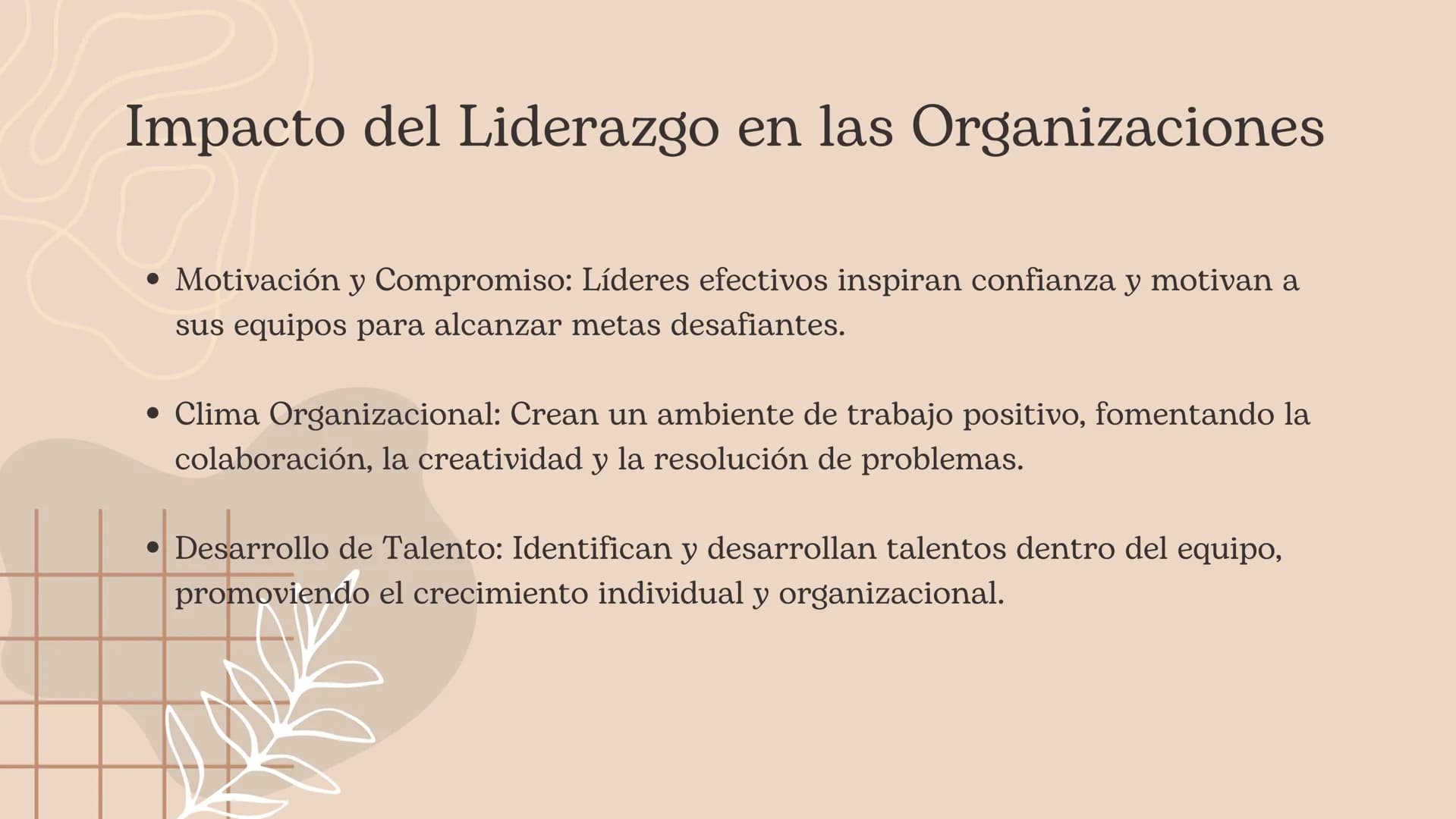 Liderazgo Definición de Liderazgo
El liderazgo se define como la capacidad de una
persona para influir y motivar a otros hacia el logro de
m