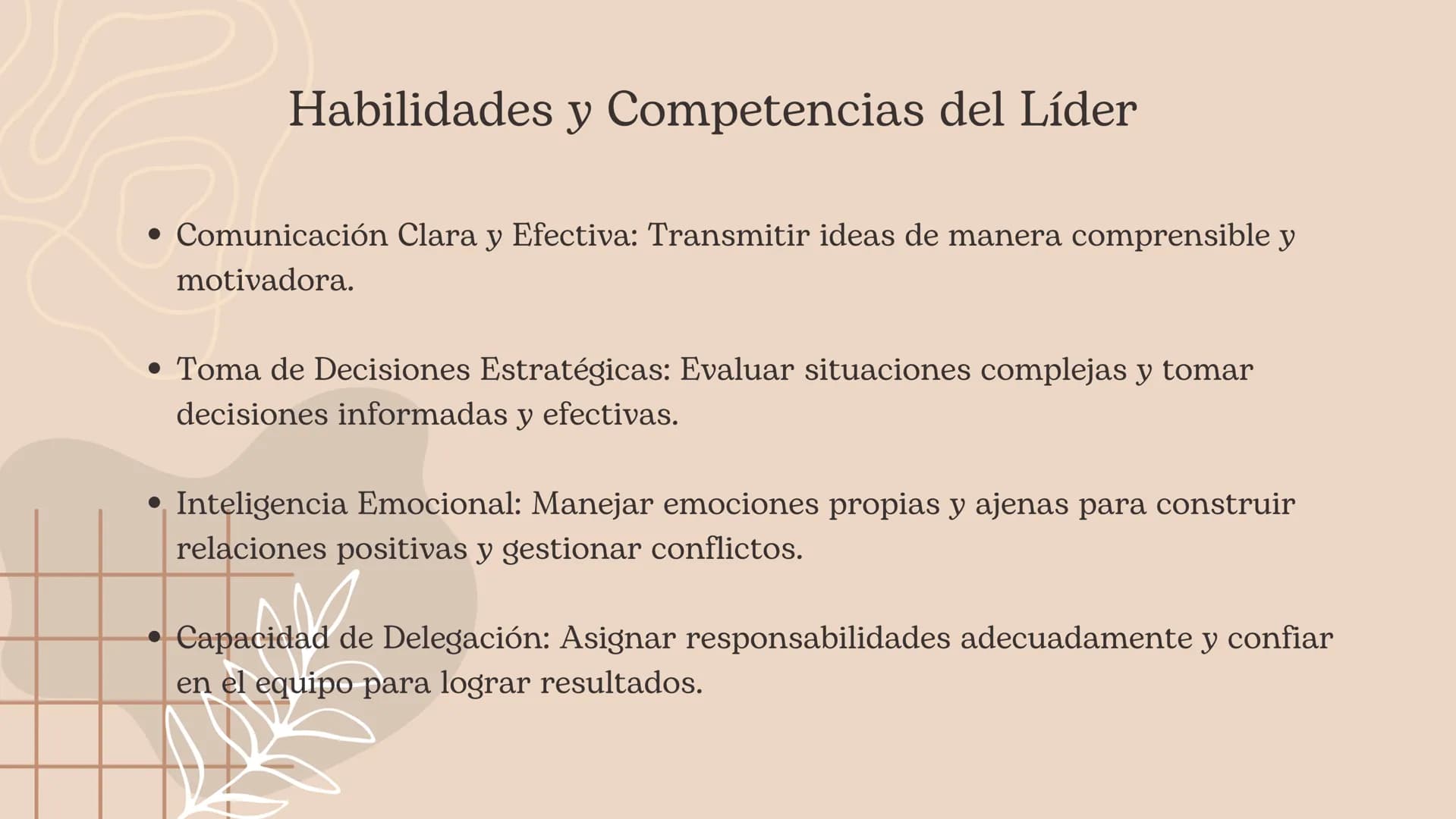 Liderazgo Definición de Liderazgo
El liderazgo se define como la capacidad de una
persona para influir y motivar a otros hacia el logro de
m