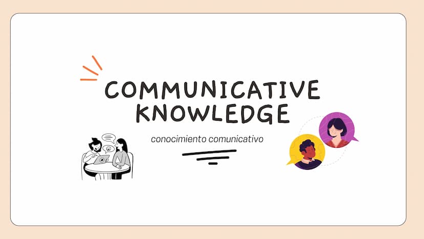 COMMUNICATIVE
KNOWLEDGE
conocimiento comunicativo ))
WHAT DO YOU EVALUATE?
the saber 11 test evaluates the ability to recognize the
appropri
