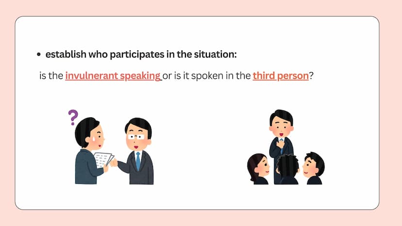 COMMUNICATIVE
KNOWLEDGE
conocimiento comunicativo ))
WHAT DO YOU EVALUATE?
the saber 11 test evaluates the ability to recognize the
appropri