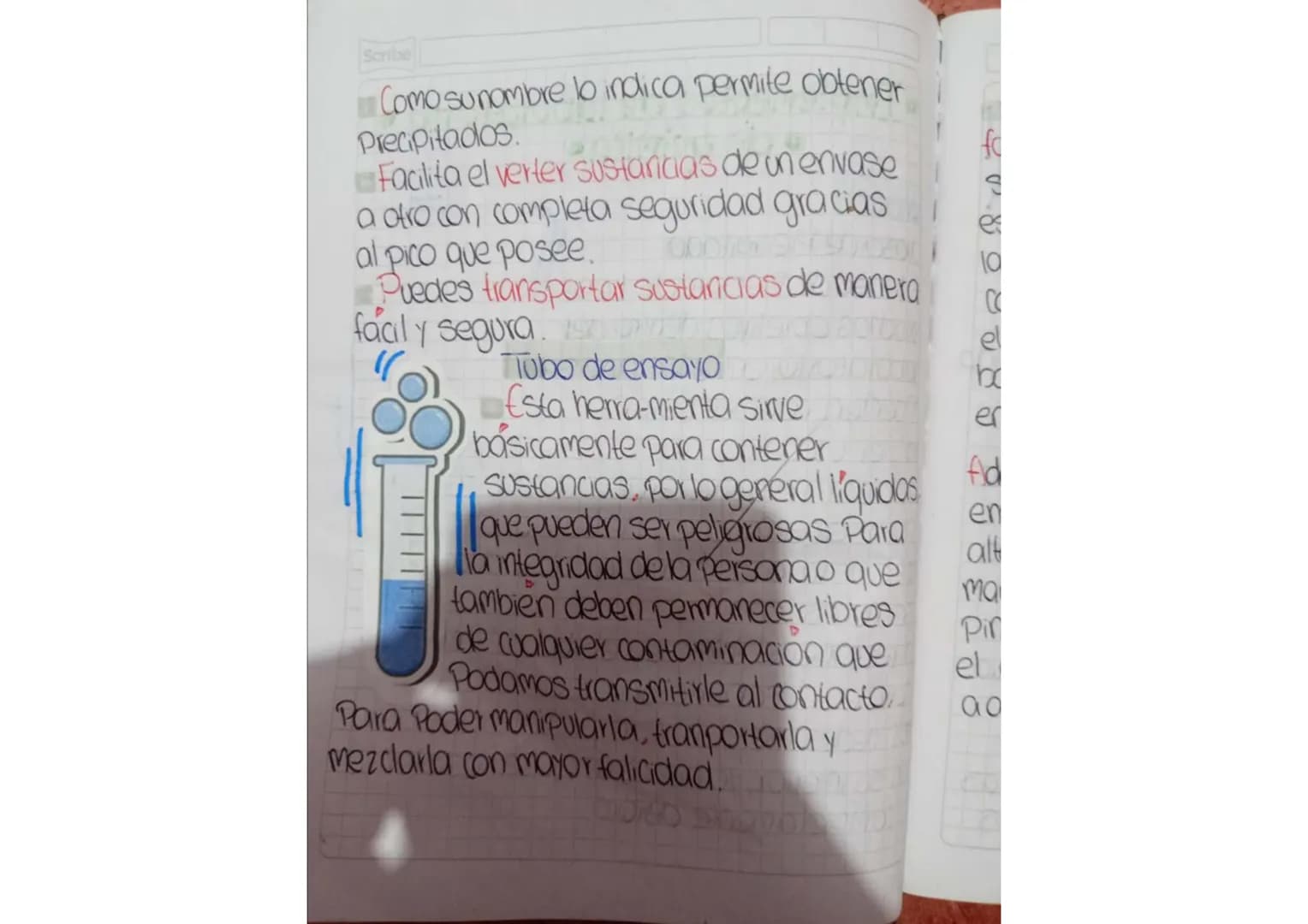Scribe
•Implementos de laboratorio ●
● de quimica
Vidrios
Vaso de Precipitado
El raso de Precipitado tiene
Muchos objetivos dentro del
labor