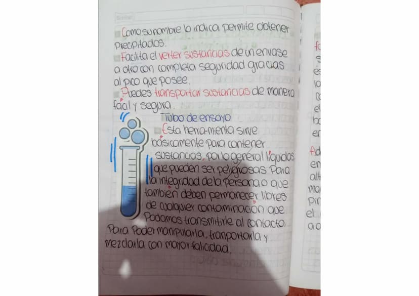 Scribe
•Implementos de laboratorio ●
● de quimica
Vidrios
Vaso de Precipitado
El raso de Precipitado tiene
Muchos objetivos dentro del
labor