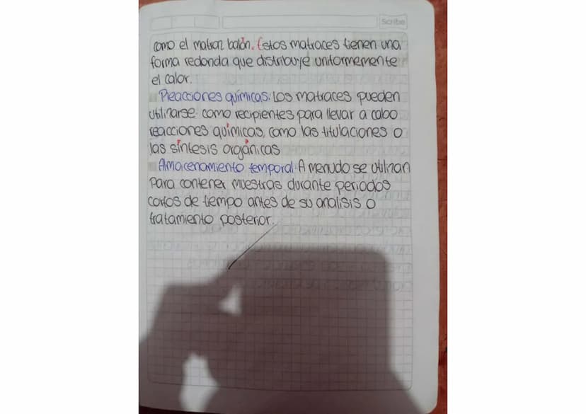 Scribe
•Implementos de laboratorio ●
● de quimica
Vidrios
Vaso de Precipitado
El raso de Precipitado tiene
Muchos objetivos dentro del
labor
