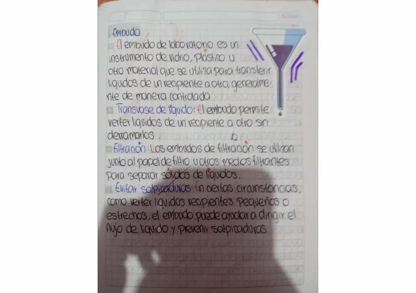 Scribe
•Implementos de laboratorio ●
● de quimica
Vidrios
Vaso de Precipitado
El raso de Precipitado tiene
Muchos objetivos dentro del
labor