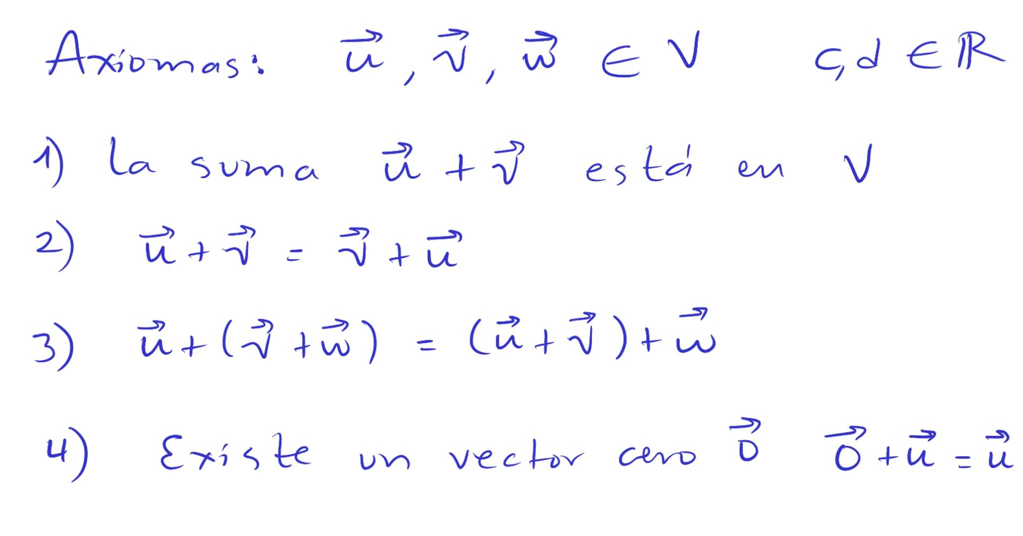 Espacіо
расто
vectorial Es
un
conjunto No vacío
V
de objetos, llamados vectores,
que están definidas
en el
2 0
peraciones:
suma
y
m
ultiplic