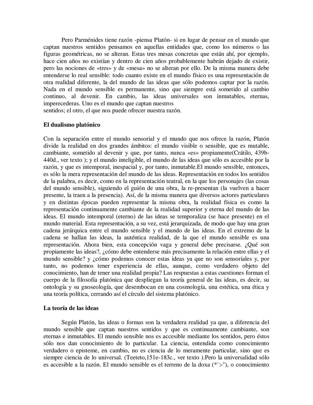 Platón: el mito de la caverna

--Ahora, continué, imagínate nuestra naturaleza, por lo que se refiere a la ciencia, y a la
ignorancia, media