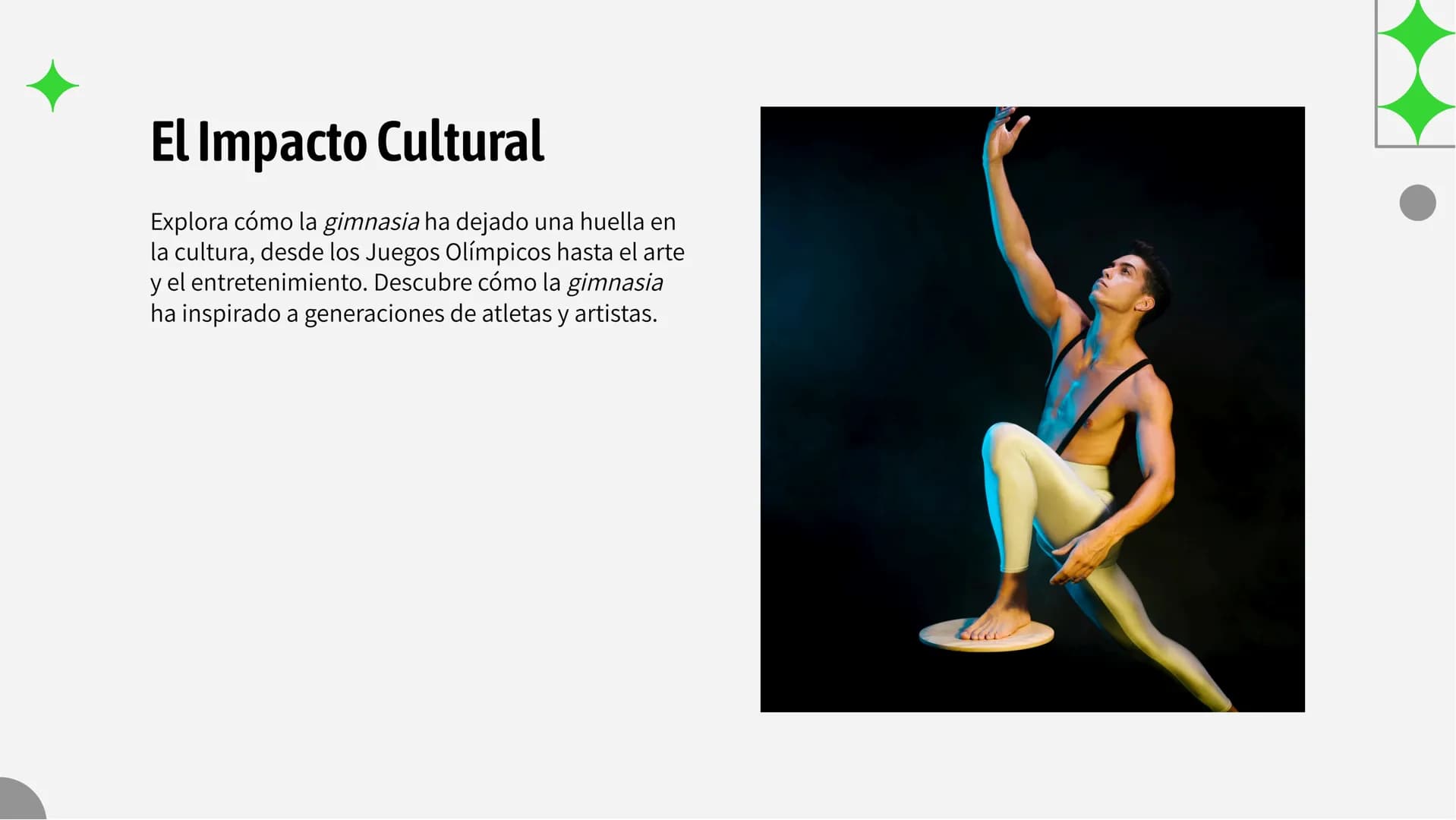 DC
¡Ponte en Movimiento!: Explorando
el Mundo de la Gimnasia ¡BIENVENIDOS A LA GIMNASIA!
¡Descubre el mundo de la gimnasia y su impacto en e