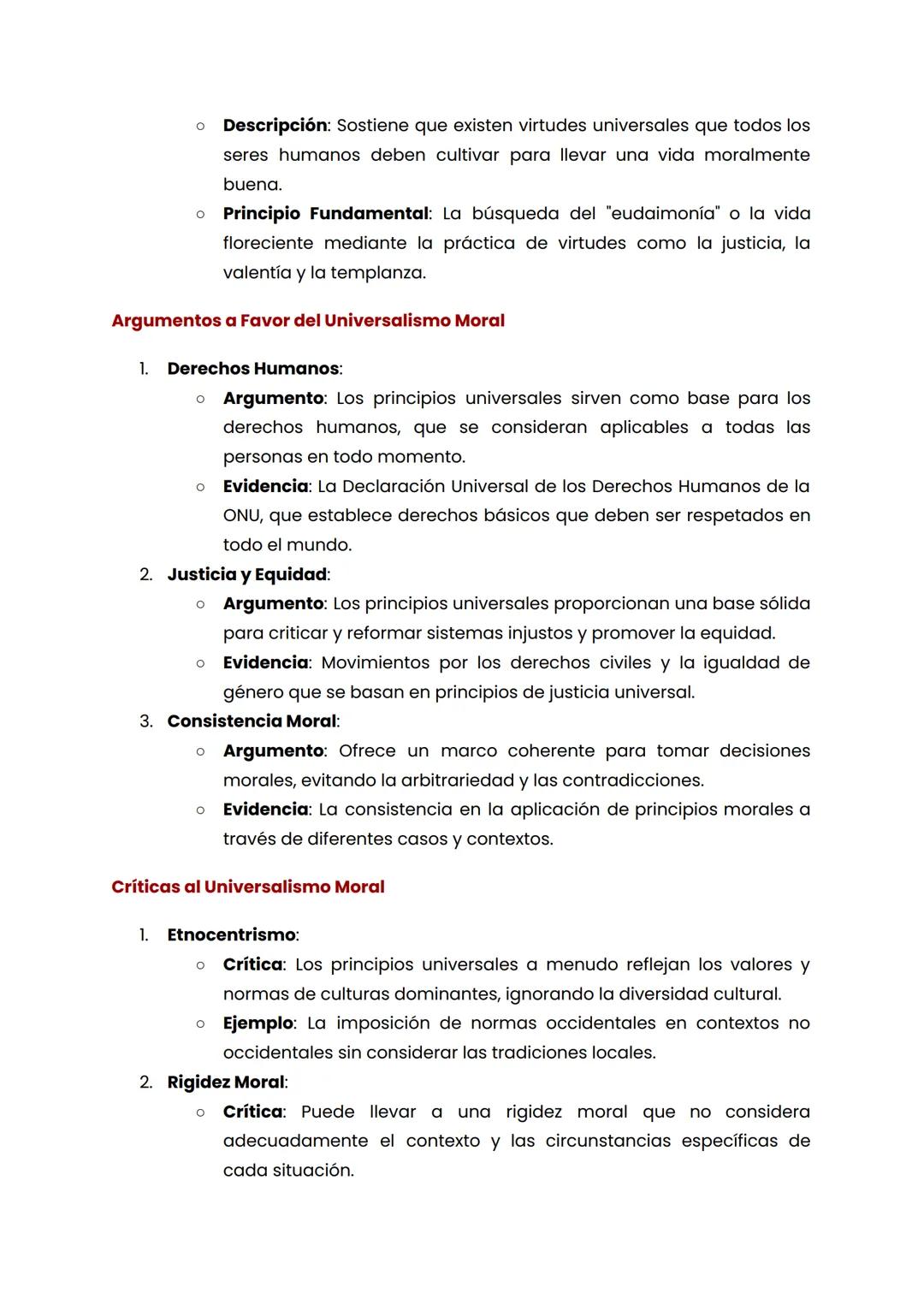 Relativismo y Universalismo Moral
Introducción
En el ámbito de la ética y la filosofía moral, dos posturas fundamentales son el
relativismo 