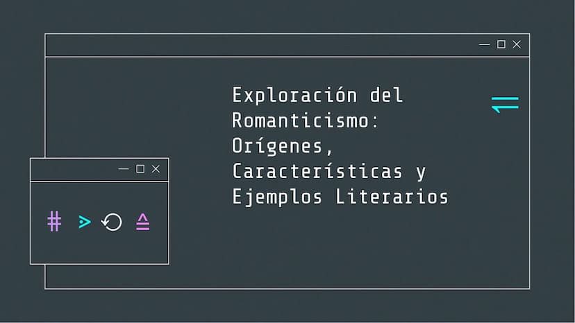 ох
||
ОХ
#>ㅇ 스
Exploración del
Romanticismo:
Orígenes,
Características y
Ejemplos Literarios Introducción al Romanticismo
El Romanticismo fu
