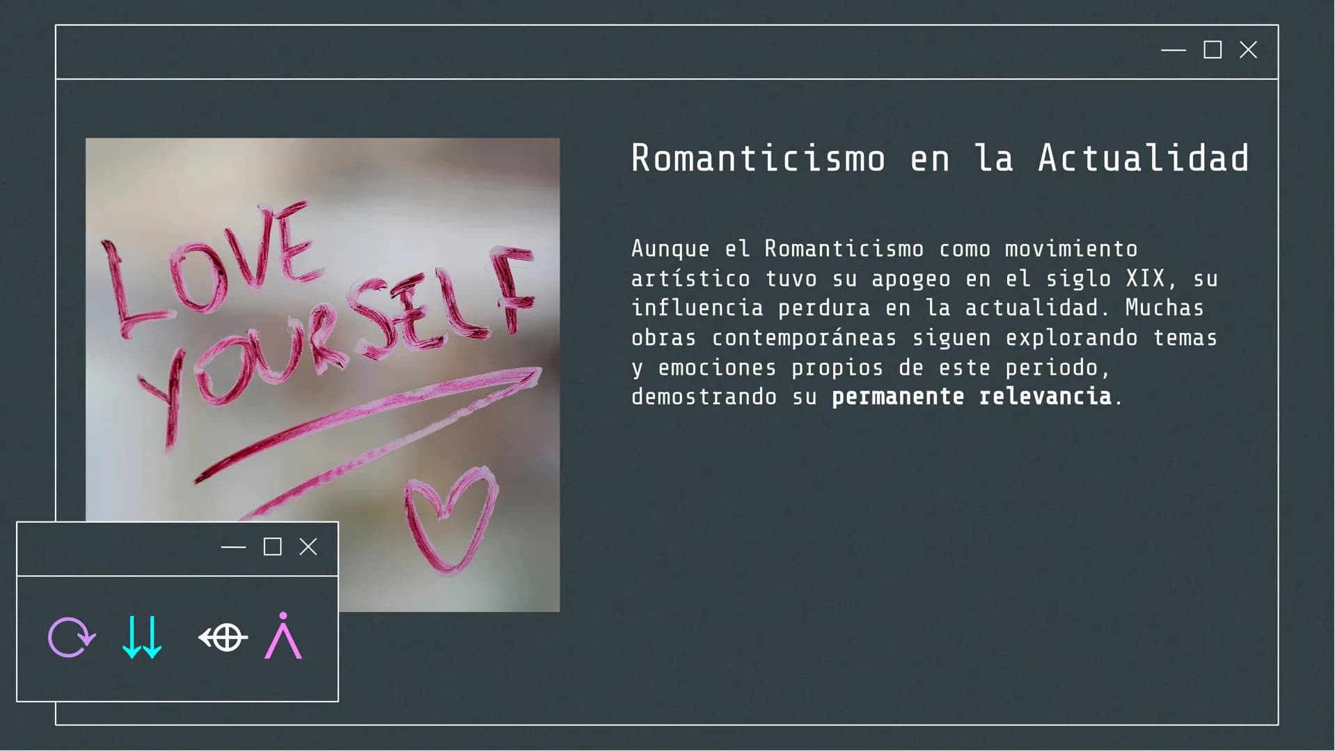 ох
||
ОХ
#>ㅇ 스
Exploración del
Romanticismo:
Orígenes,
Características y
Ejemplos Literarios Introducción al Romanticismo
El Romanticismo fu