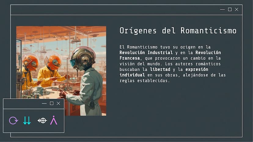 ох
||
ОХ
#>ㅇ 스
Exploración del
Romanticismo:
Orígenes,
Características y
Ejemplos Literarios Introducción al Romanticismo
El Romanticismo fu
