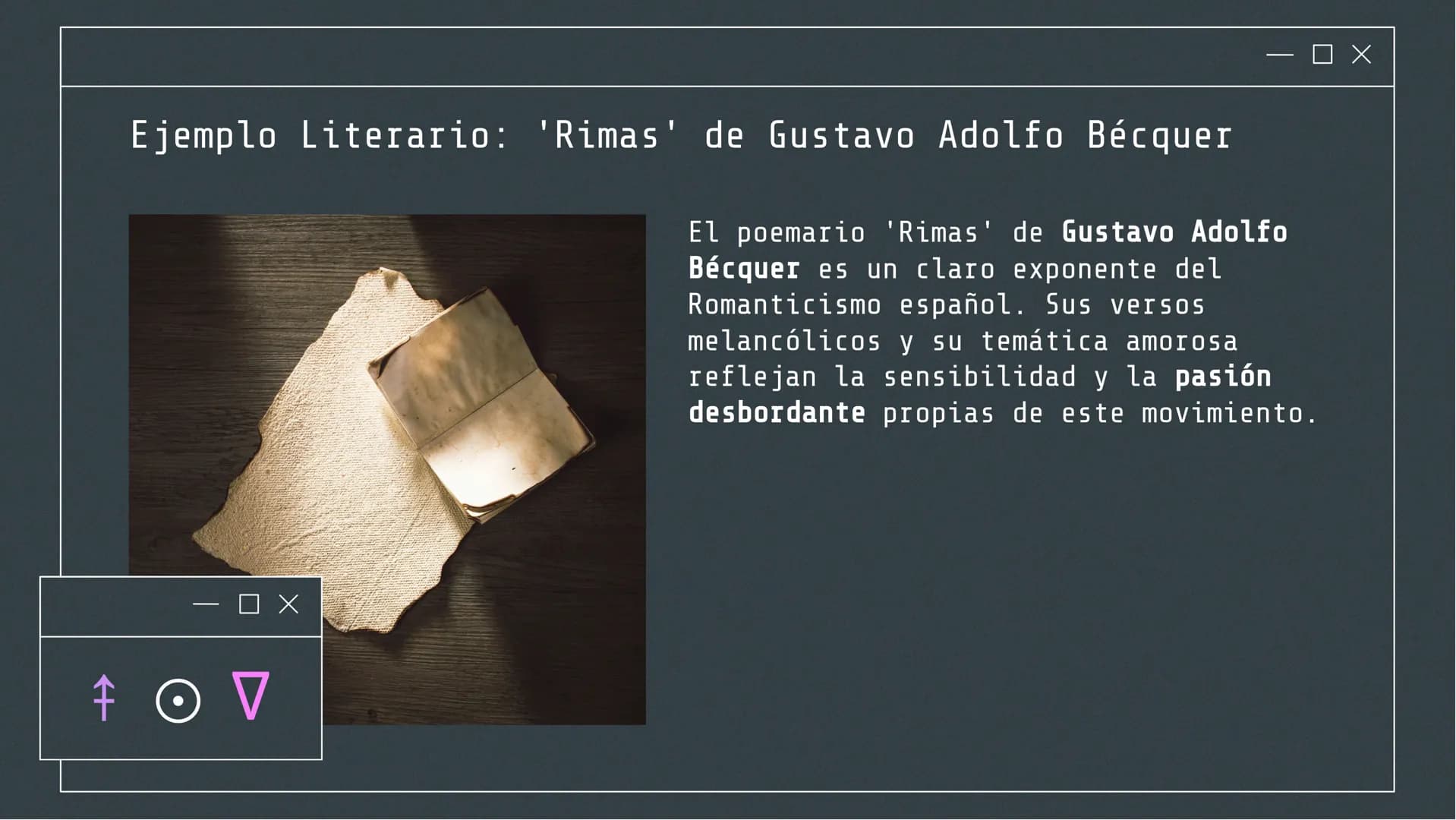 ох
||
ОХ
#>ㅇ 스
Exploración del
Romanticismo:
Orígenes,
Características y
Ejemplos Literarios Introducción al Romanticismo
El Romanticismo fu