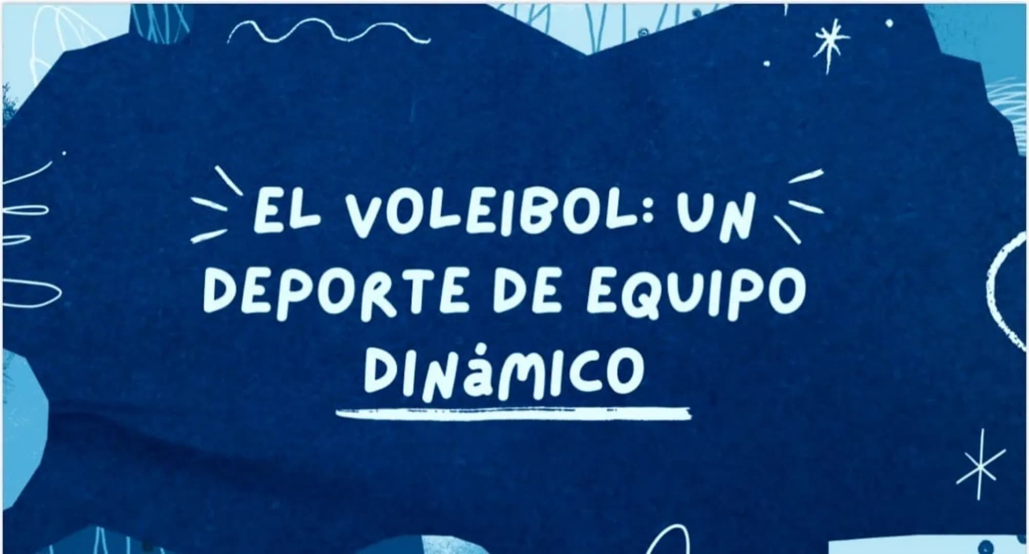 EL VOLEIBOL: UN
DEPORTE DE EQUIPO
DINȧMICO
* TABLA DE
CONTENIDO
.
Introducción
Objetivos
Desarrollo del trabajo
•
conclusiones
⚫ Referencias