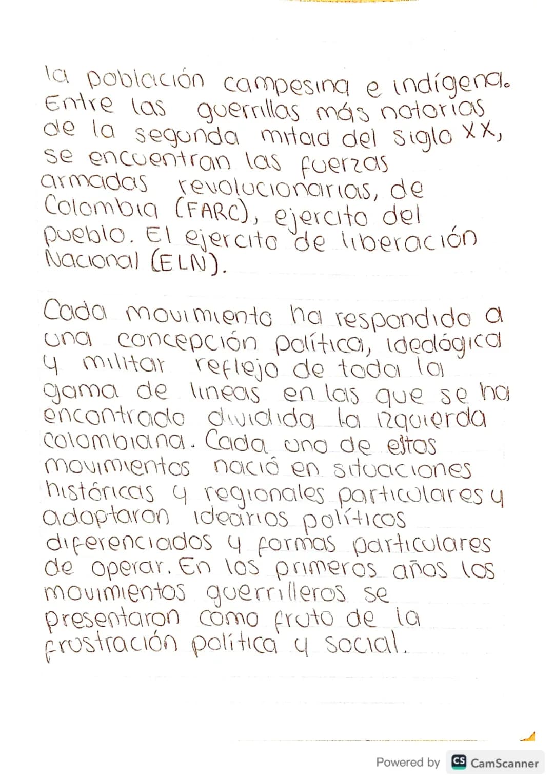 Conflicto armado en
COLOMBIA
La historia de Colombia en los
ultimos setenta años ha estado
marcada por el conflicto armado.
En sus inicios, 