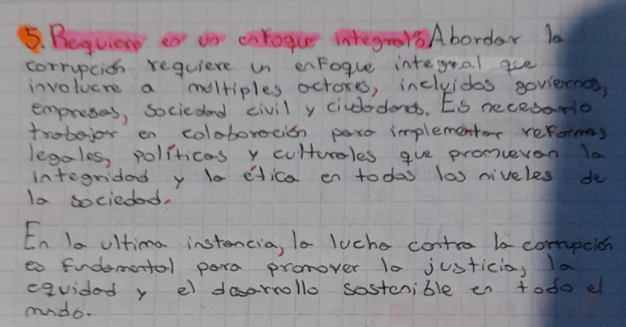 ¿Q
CORRUPCIÓN
la corrupsion?
3 93
La corrupción es
perdoms
02
Fenomeno
en el que las
S
posiciones de poder, ya sea en el
U otras institucion