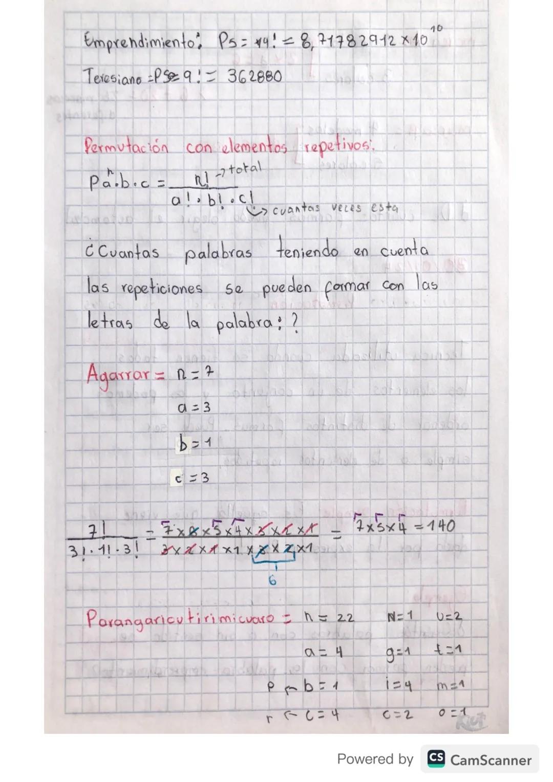 2x3=6
3 colores
>6+20=26 maneras
diferentes
marca B = 4 modelos 7
4x5=20
5 colores
d De cuantas formas puedo elegir el automobil
Repitel
30/