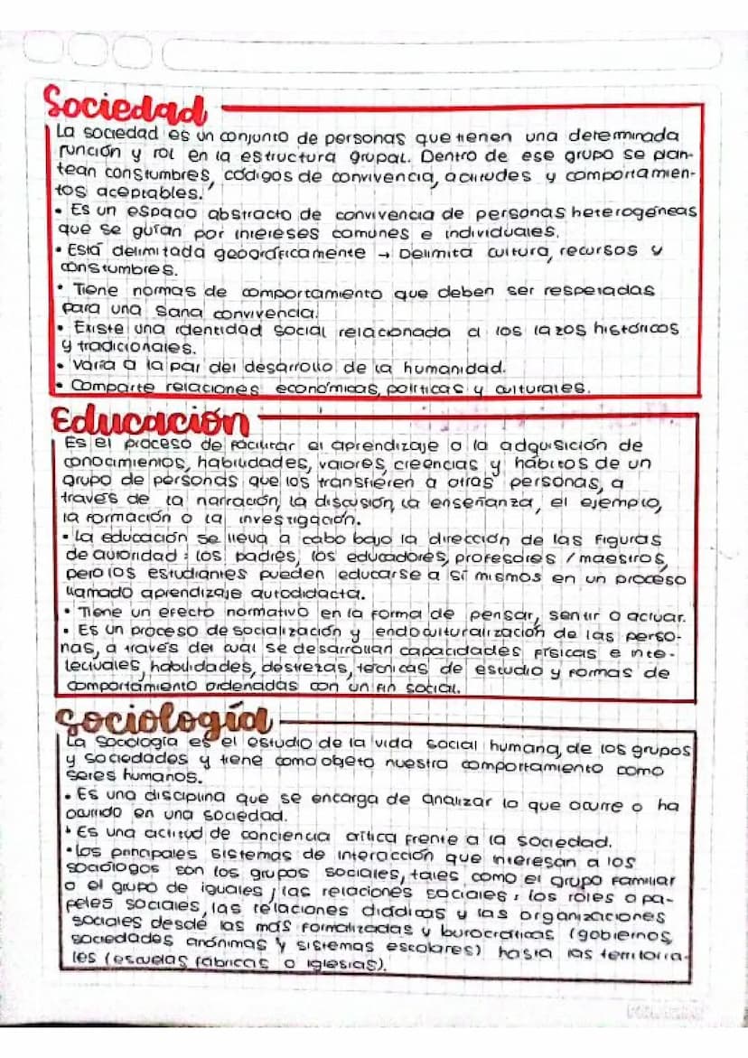 Tarea
-Incluir Fuentes
EJ: Diccionario Sociológico / pedagogico
- Formato APA
• Estado✔
• Sociedad✔
• Educacion✔
• Sociologra
• Sociología d