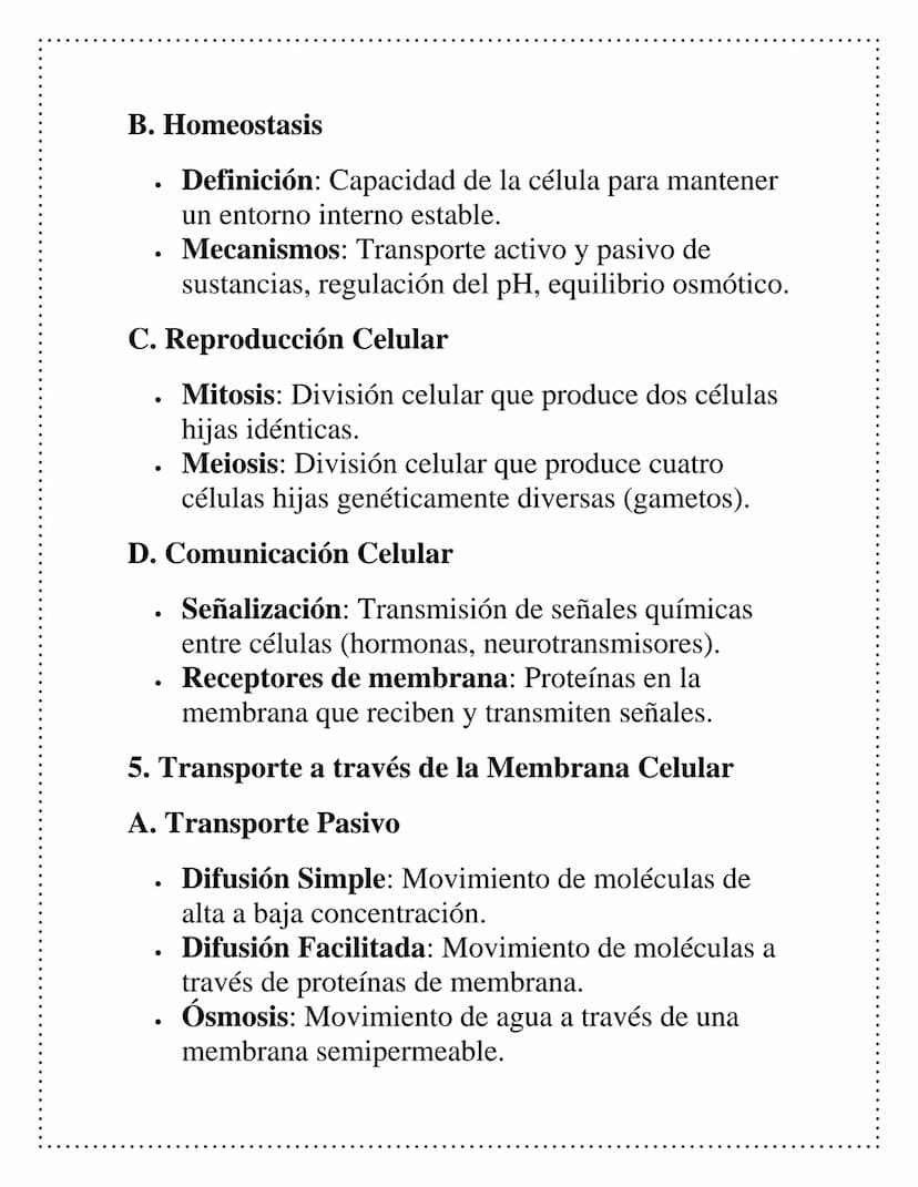 Estructura y
función celular
1. Introducción
•
Definición de célula: La célula es la unidad
básica estructural y funcional de los seres vivo