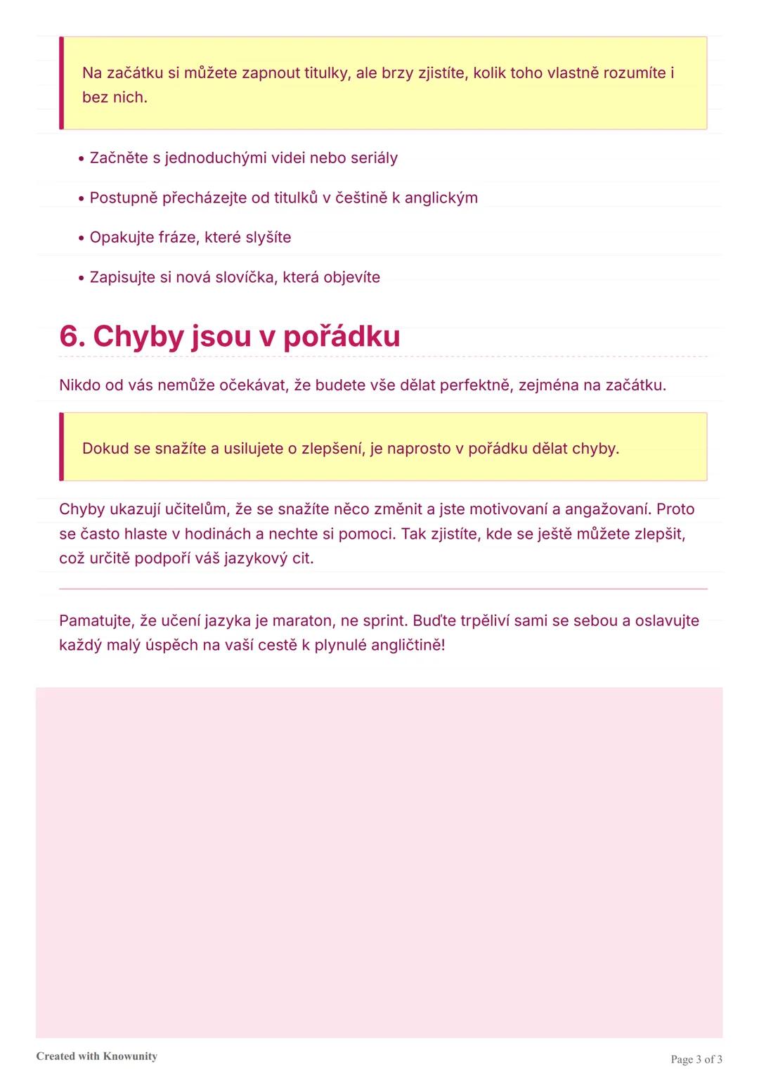 # Jak se zlepšit v angličtině

Tipy pro snadnější a efektivnější učení angličtiny pro studenty všech úrovní.

# Jak se zlepšit v angličtině
