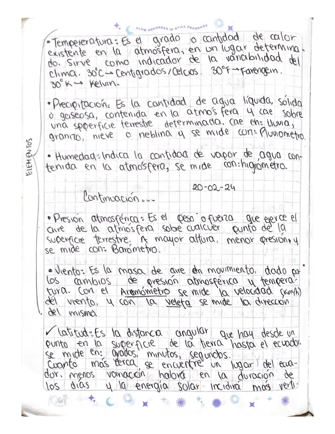 19-02-24
EL CLIMA
26
Se define como las condiciones meteorológicas.
medias que caracterizan a un lugar determinado. Es
una, sintesis del tie