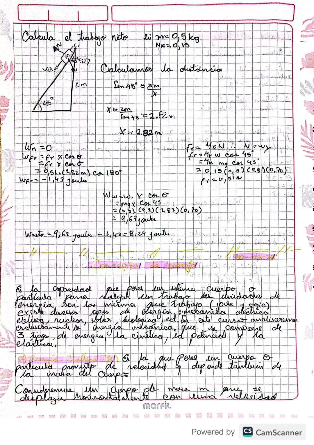 # Unidades deittrabajo

1. Sistema internacional

$F. x = W$

Neuken mito - Joule

w.m

3. Sistema ingles

libra pie 6-pie

E1: dobre un cue