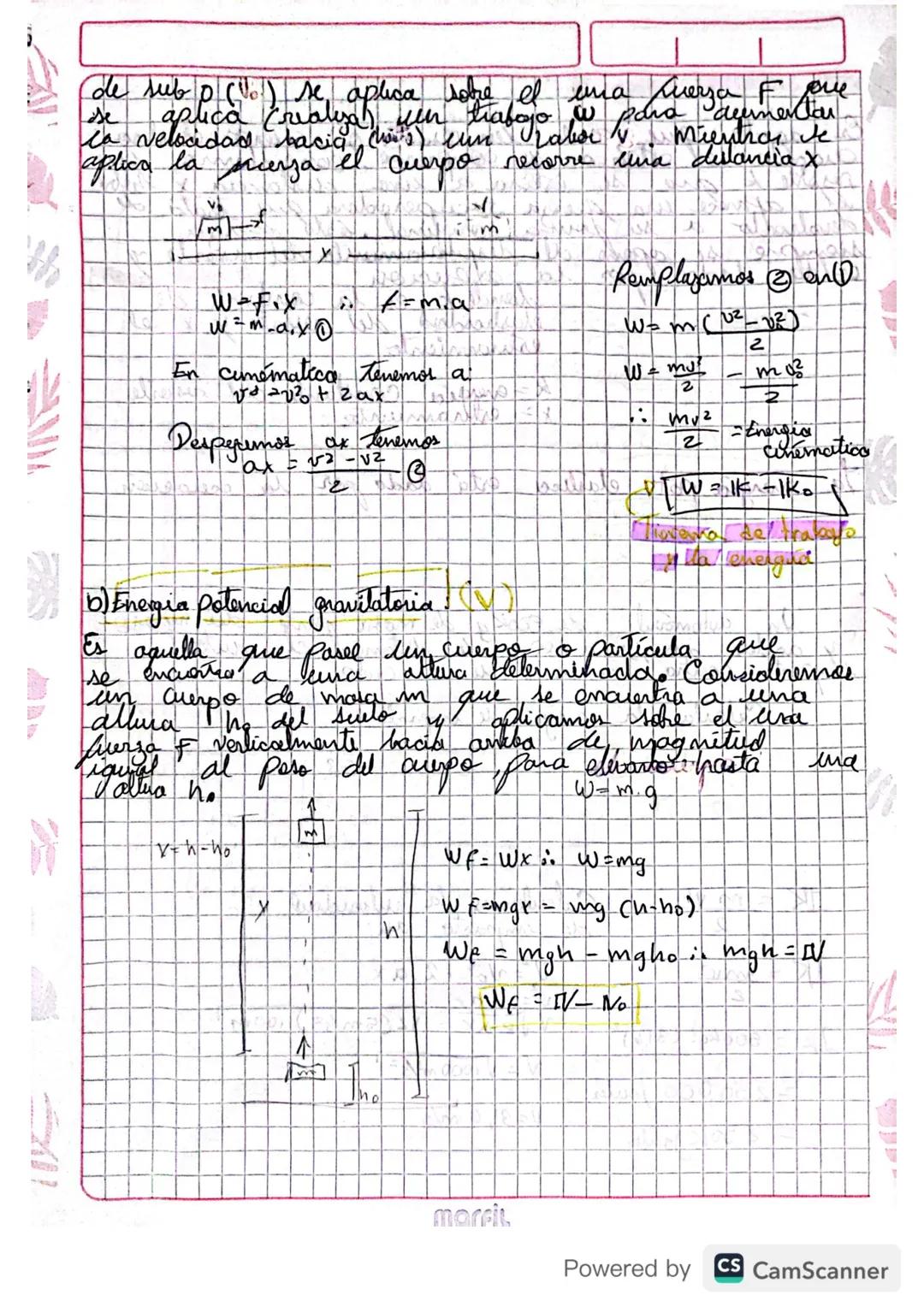 # Unidades deittrabajo

1. Sistema internacional

$F. x = W$

Neuken mito - Joule

w.m

3. Sistema ingles

libra pie 6-pie

E1: dobre un cue