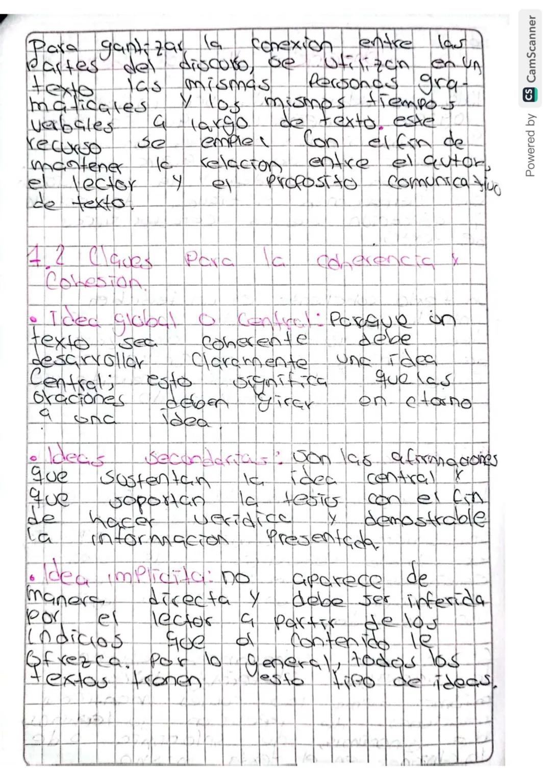 Congrencia
Todo texto debe guardar una unidad
logica y semantica
sus oyentes.
que
el masaje
la cohesión.
que permita
Песна
es
Comprendan
de 