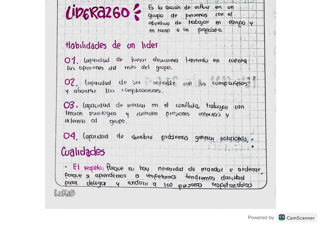 Liderazgo