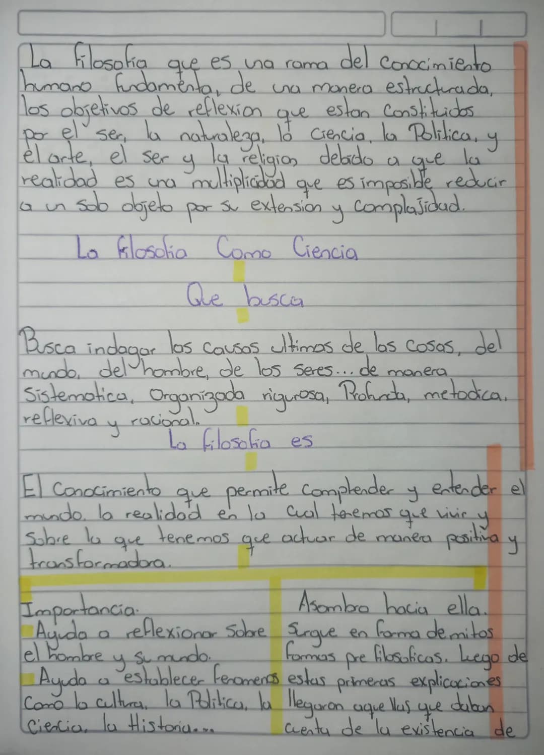 Introducción a la Filosofia
1.1 Explicación:
• Qué significa la palabra filosofia?
Proviene
del
La palabra filosofia
griego antiguo y
esta c