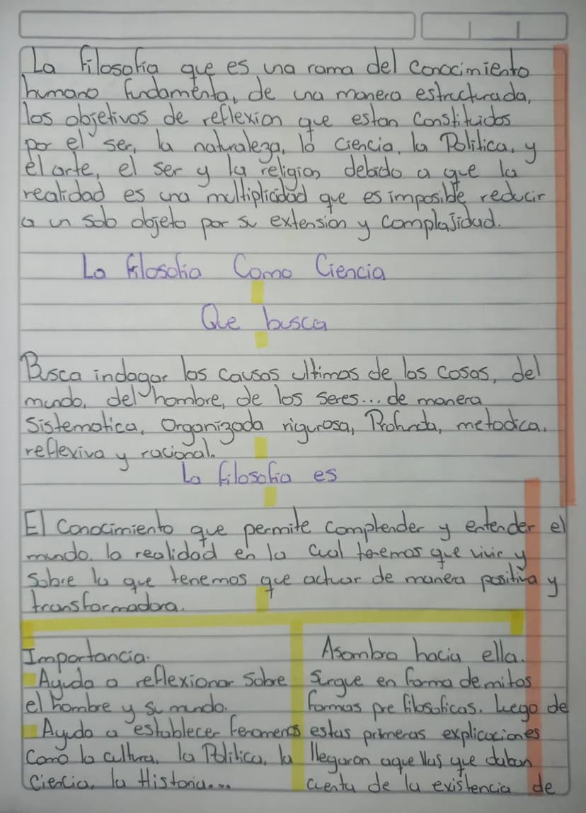 Introducción a la Filosofia
1.1 Explicación:
• Qué significa la palabra filosofia?
Proviene
del
La palabra filosofia
griego antiguo y
esta c