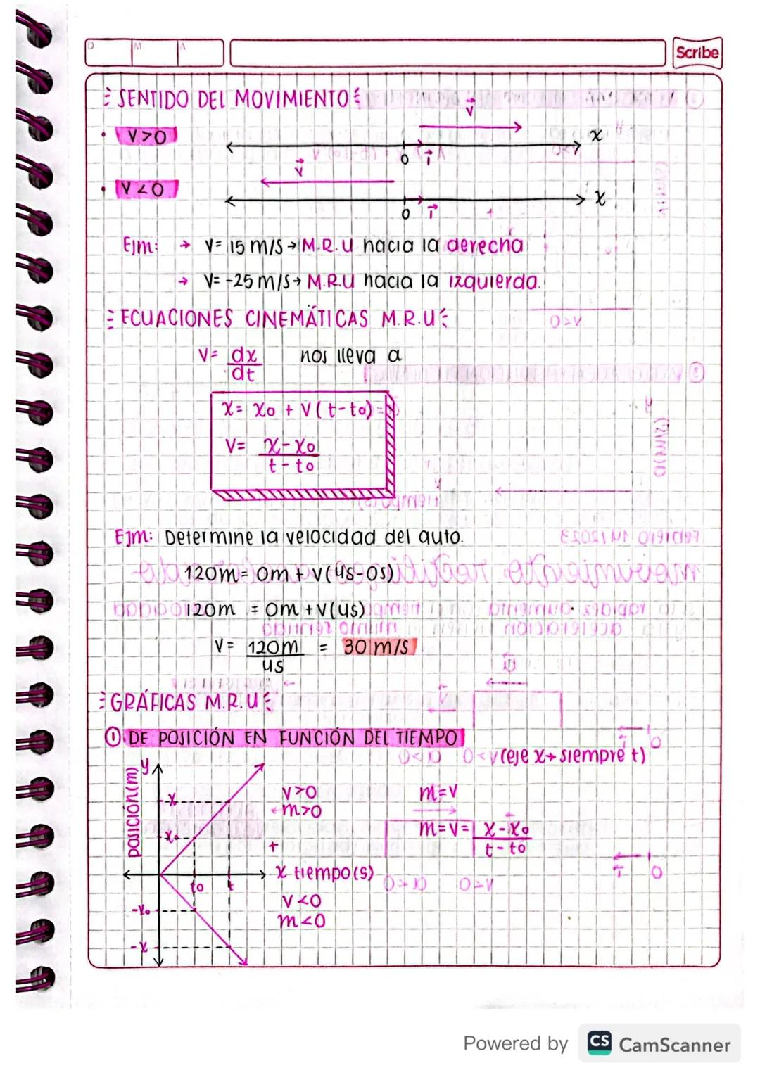 movimiento rectilineo wrifouine
Se presenta cuando los objetos se mueven con velocidad
constante. Esto pasa cuando la aguja del rapidómetro 