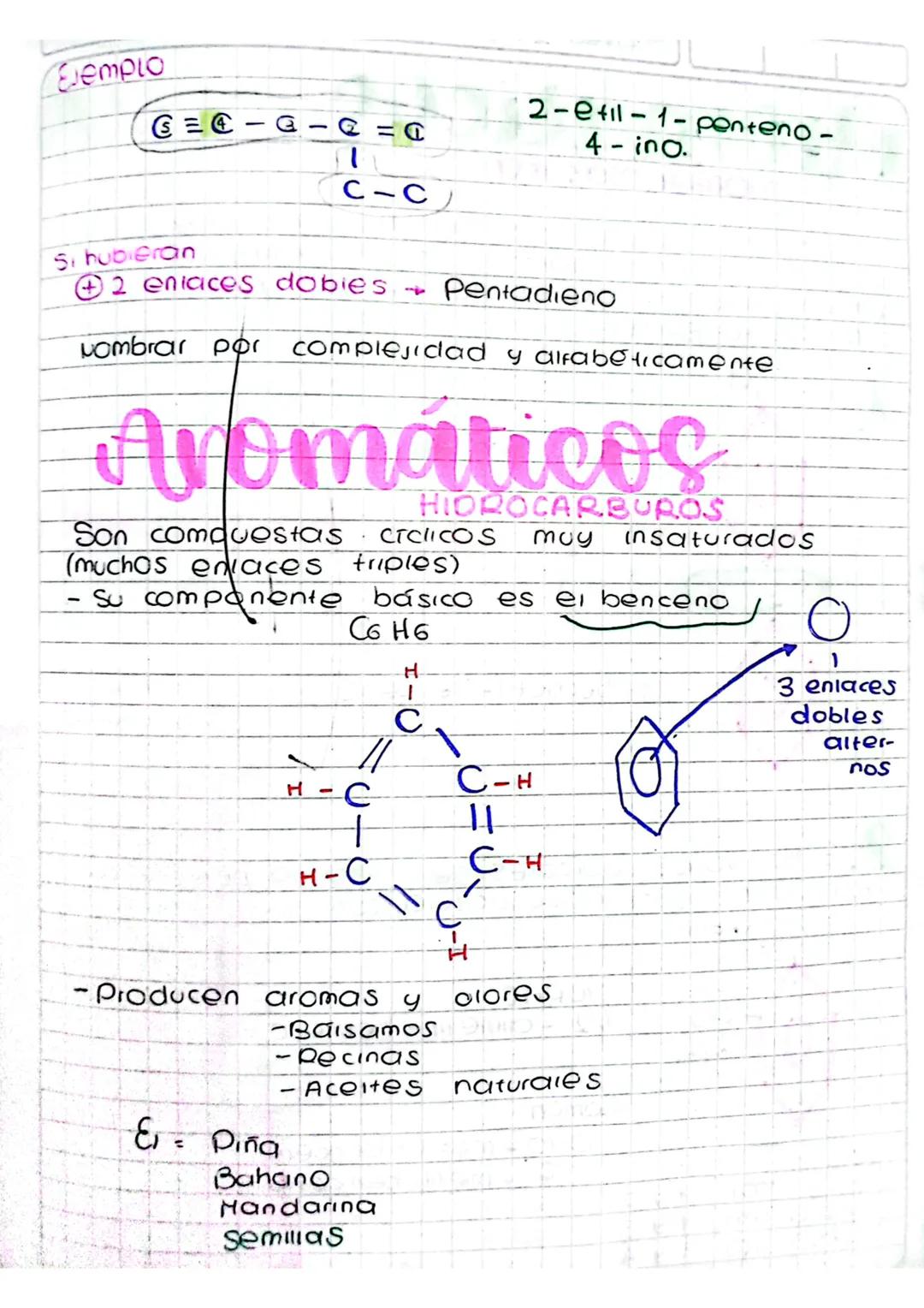 Con radicales
હ
с
1
mel
carbono cuaternario
€
-
= G
Cmetil
(manda)
Inicia el enlace triple
Radicales (2° Opción)
gemplo
cuando:
más de un en