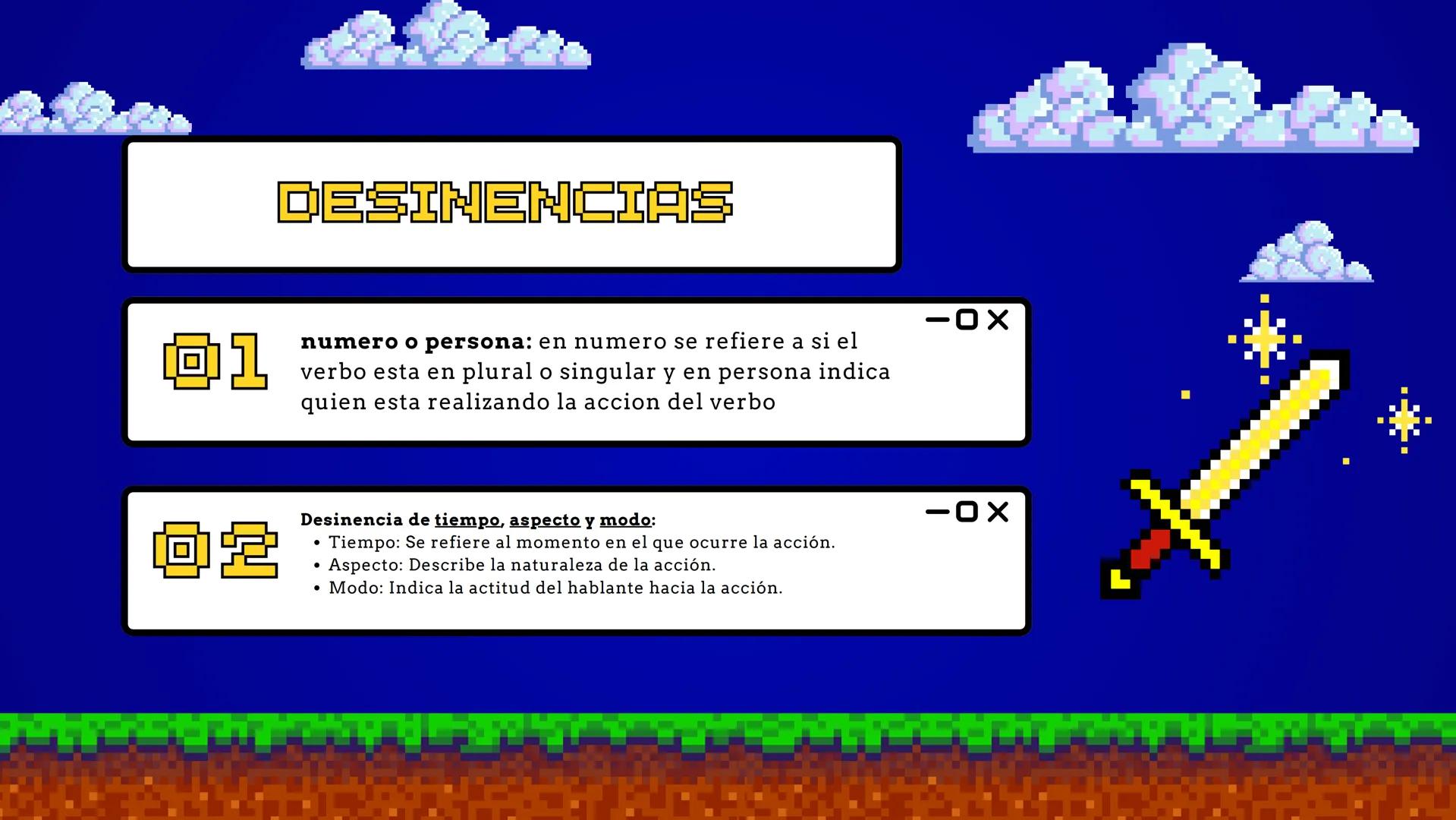 LOS
VERBOS
START
-OX LOS VERBOS
Motores de la Acción Los verbos son las palabras que
nos permiten describir acciones, estados y procesos
en 