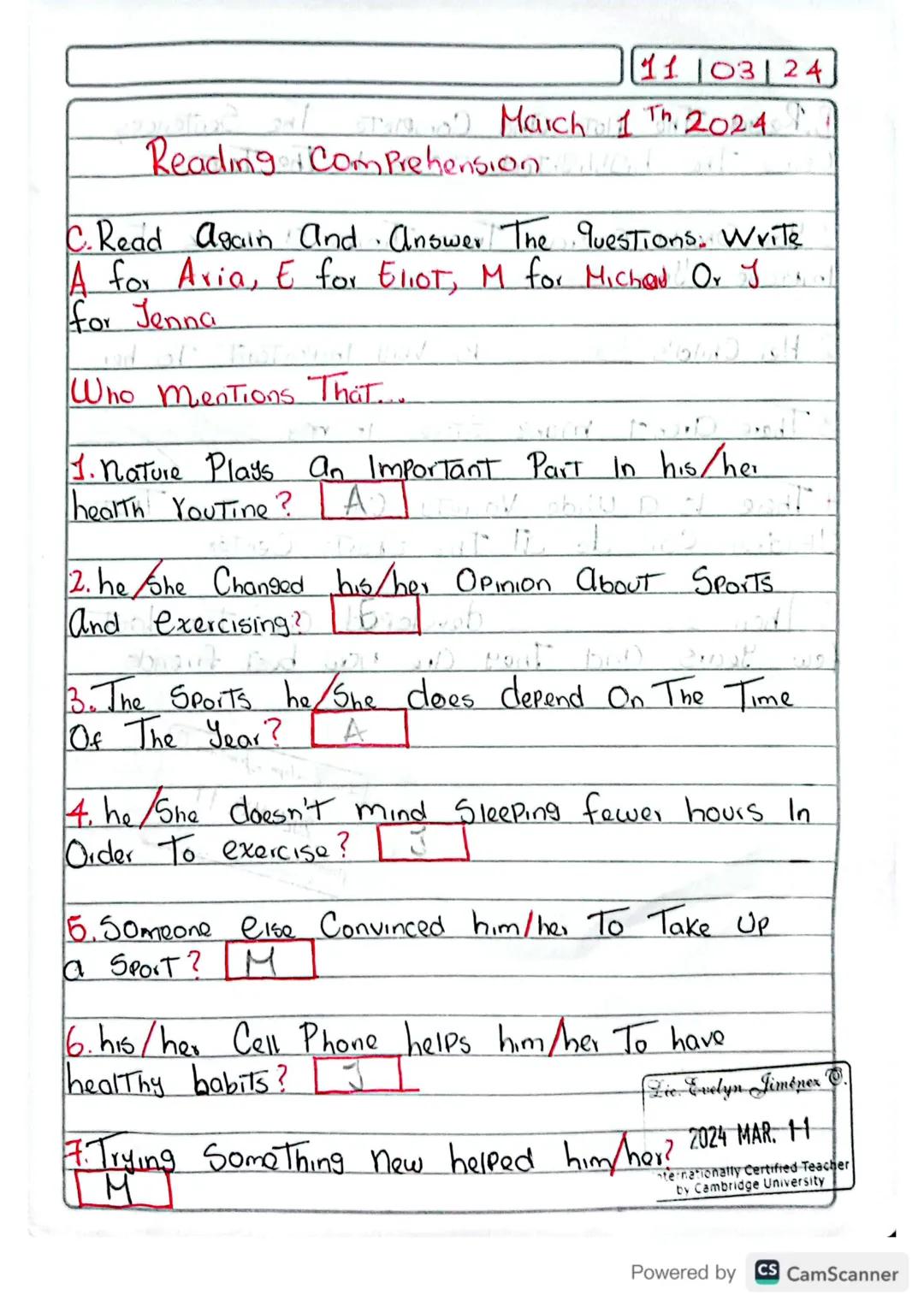 (Reading Comprehension
Objective: underestand. The vocabulary
about healthy habit in an online forum)
1-Do you ever write: POSTS: on forums?