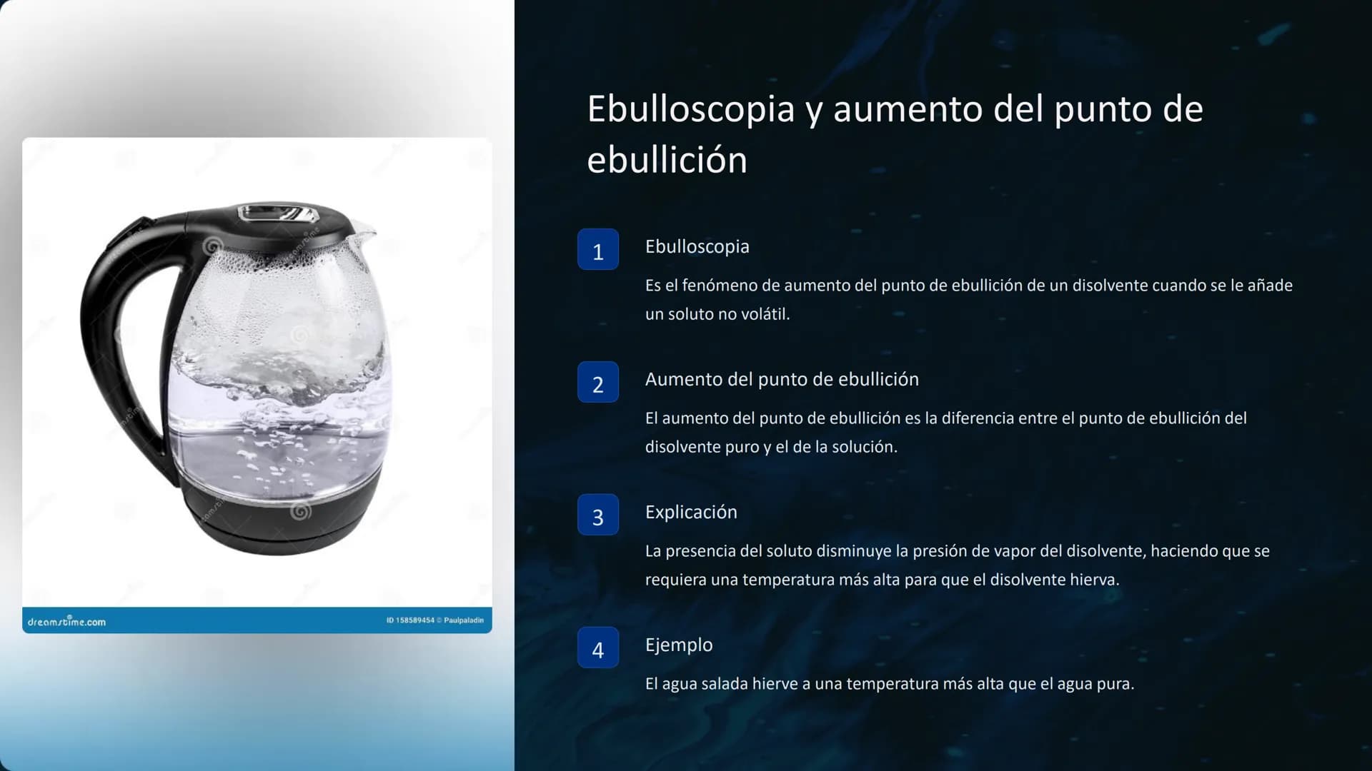 Propiedades
coligativas
Las propiedades coligativas son propiedades físicas de las soluciones
que dependen únicamente de la concentración de