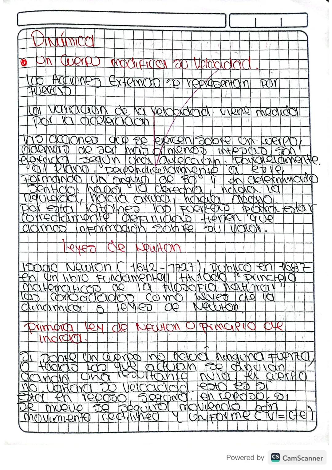# Dinamica

Camino del zaber

*   Fuerza - Primera Ley de Newton

Cuando se empuja on Automoul descompuerta
leste se pone en movimiento debi