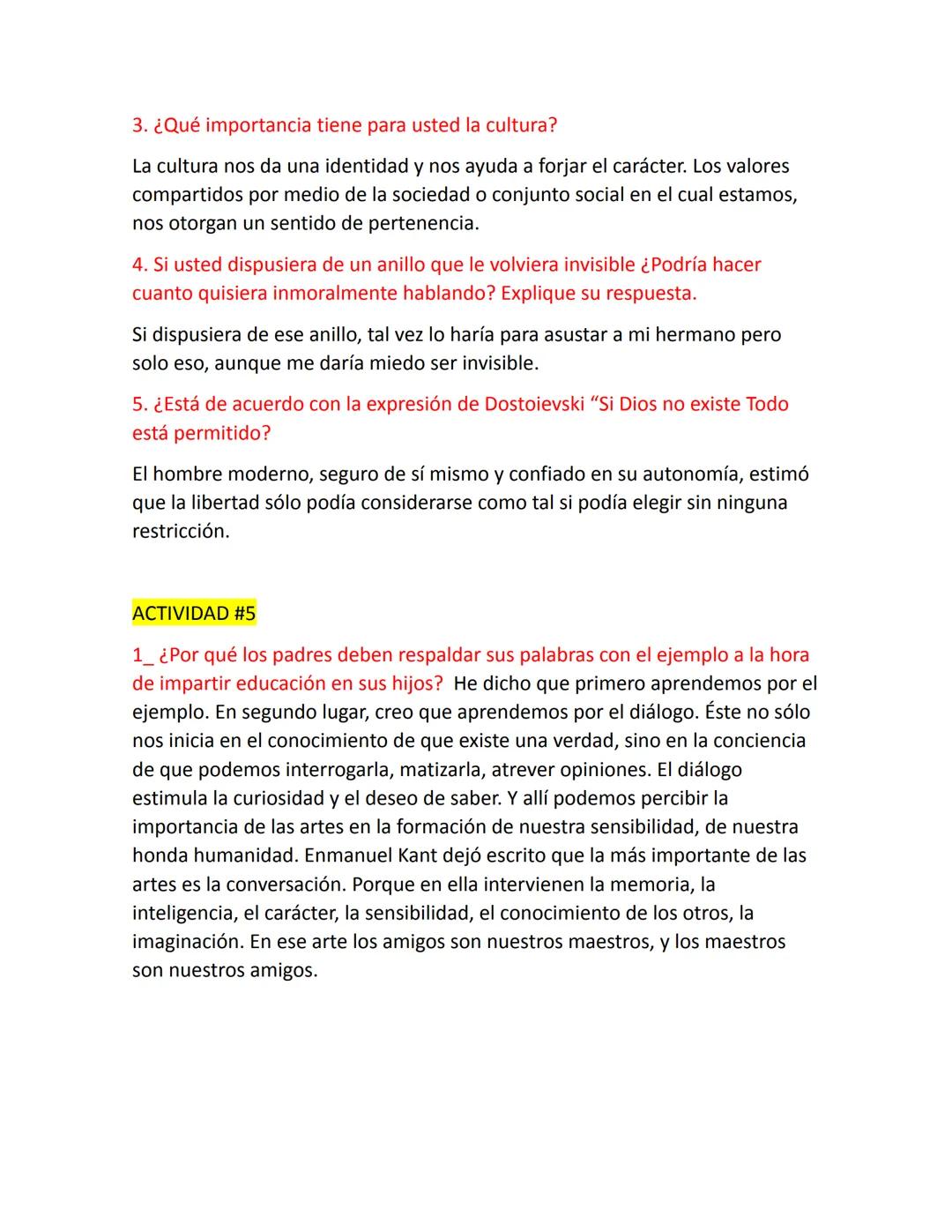 TRANSVERSALIDAD (ACTIVIDADES DE ACUERDO AL PROYECTO)
ACTIVIDAD #1
Elige 5 países del mundo para indagar sobre las diversas manifestaciones e