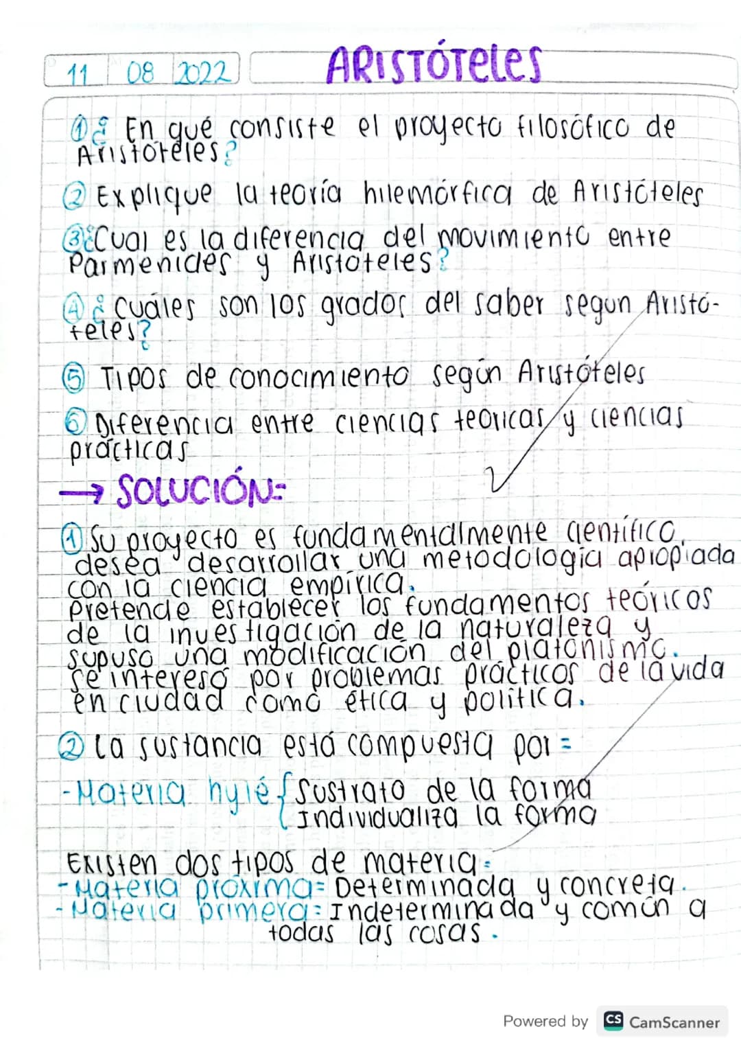 ARISTÓTELES