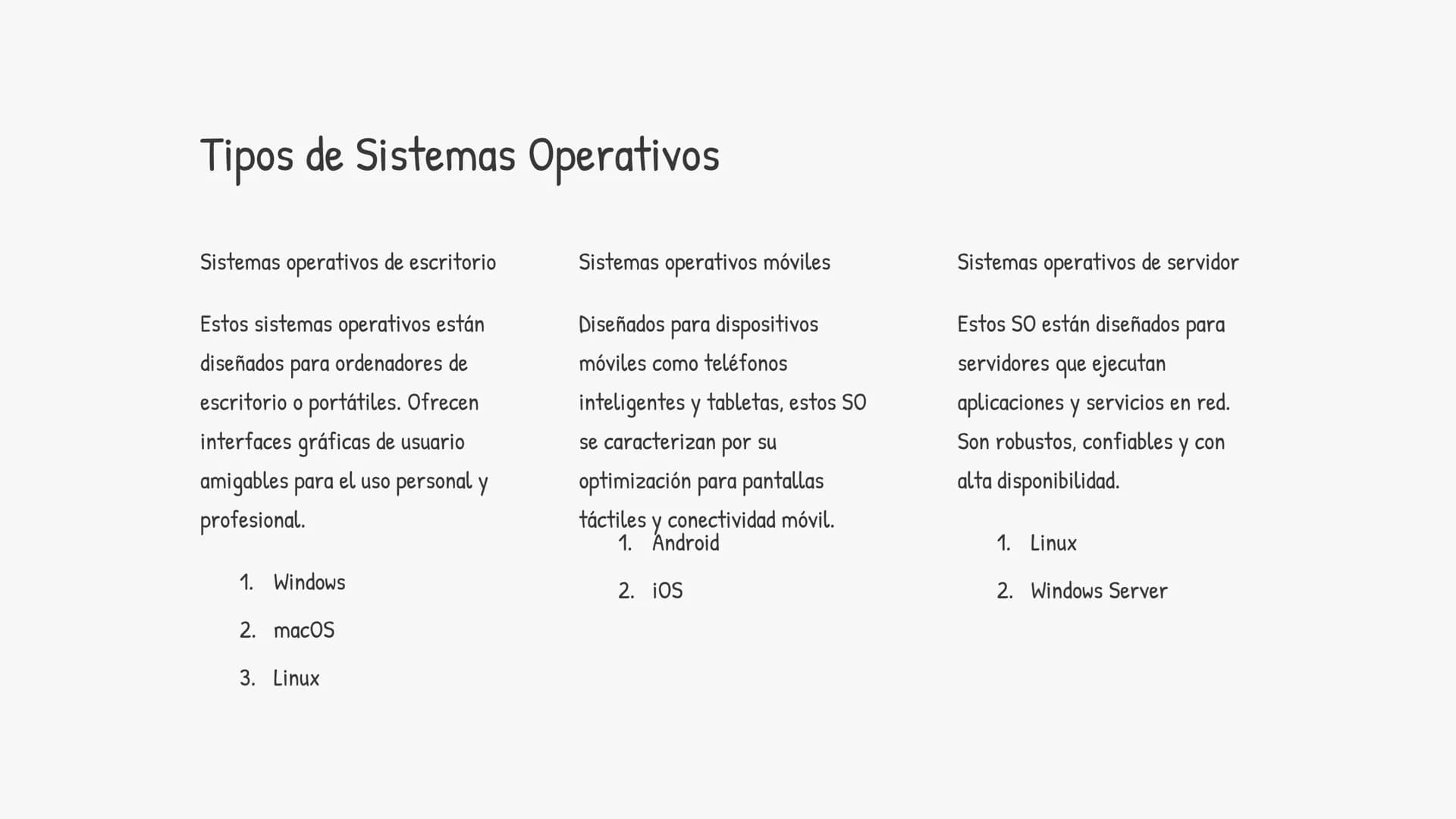 alamy
alamy
alamy
alamy
alamy
Image ID: CYHOS
www.alamy.com
los Sistemas Operativos
Un sistema operativo (SO) es el software fundamental que