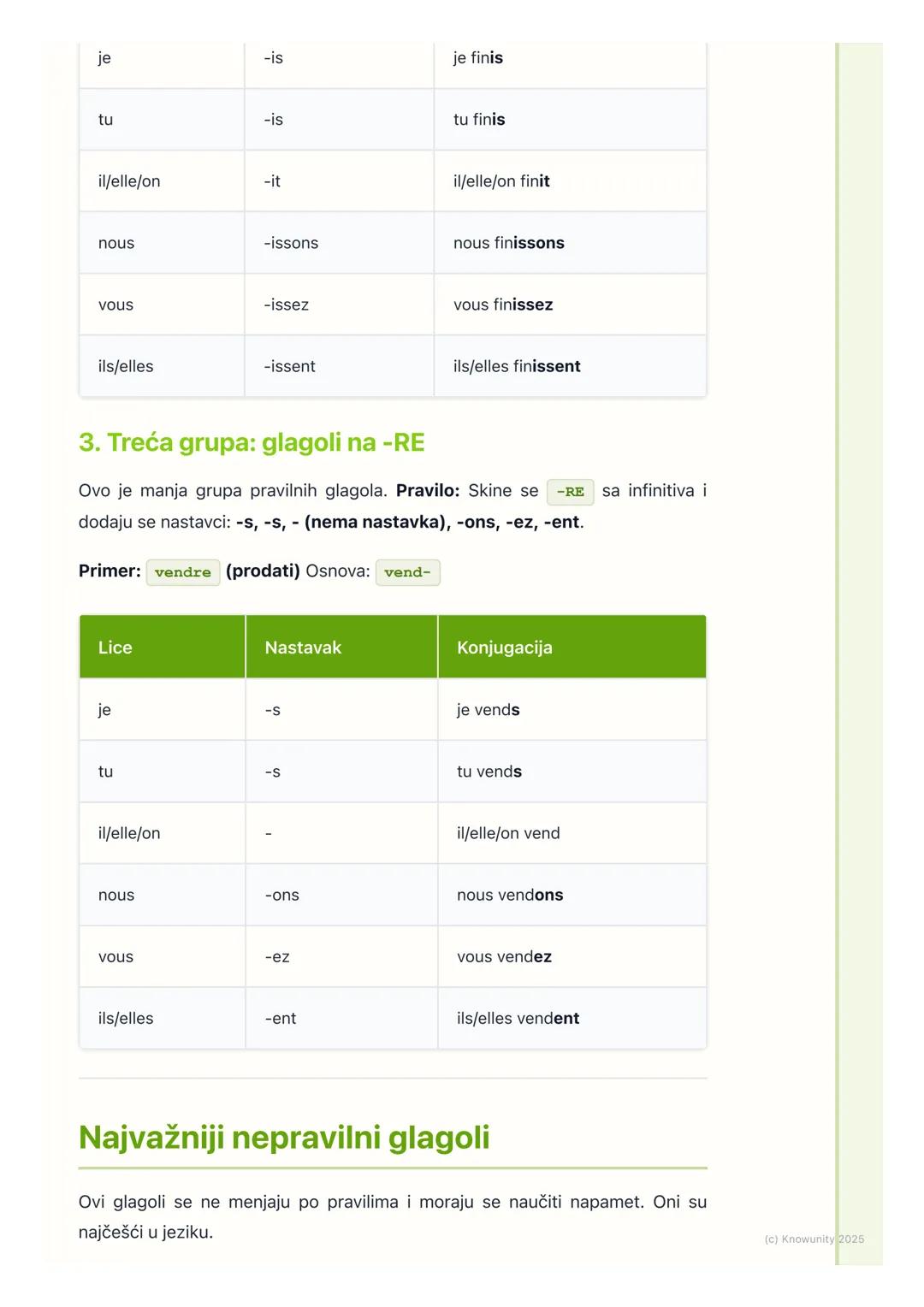 # Glagoli u prezentu

Uvod u prezent

Prezent (le présent) je sadašnje vreme. Koristimo ga da kažemo šta se dešava
sada, šta se dešava uopšt