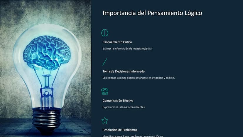 la Lógica
La lógica es el estudio de los argumentos válidos y sólidos. Es un campo
un campo de la filosofía que busca determinar la verdad o