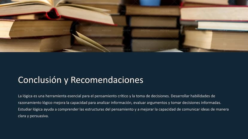 la Lógica
La lógica es el estudio de los argumentos válidos y sólidos. Es un campo
un campo de la filosofía que busca determinar la verdad o