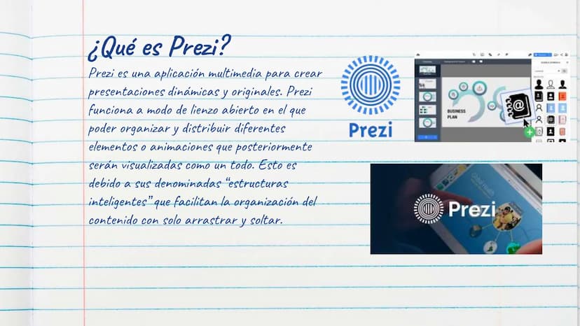 PRESENTACIONES VISUALES INTERACTIVAS ¿ QUE ES UNA PRESENTACIÓN VISUAL?
Una presentación visual es el proceso de
mostrar, apoyar, transmitir 